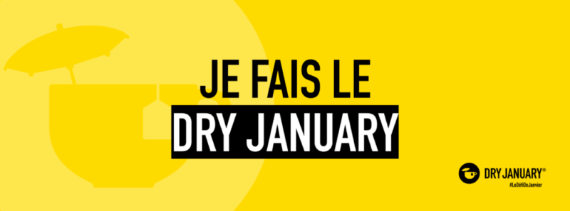 #LeDéfiDeJanvier  |  Dry January 2022 !