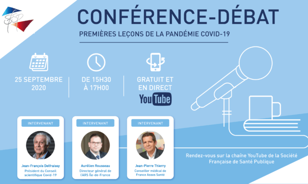 CONFÉRENCE-DÉBAT DE LA SFSP : «PREMIÈRES LEÇONS DE LA PANDÉMIE COVID-19» |25 septembre