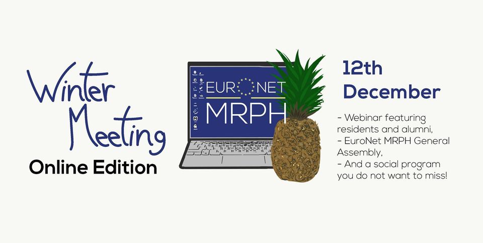EuroNet MRPH Winter Meeting: Webinar Edition 2020 | 12 DECEMBRE 2020 | DÉMATÉRIALISÉ
