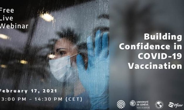 Building Confidence in COVID-19 Vaccination | 17 février 2021 | Dématérialisé