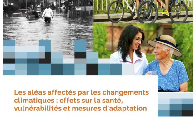 Les aléas affectés par les changements climatiques : effets sur la santé, vulnérabilités et mesures d’adaptation  | Synthèse de l’INSPQ