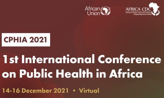 Inaugural International Conference on Public Health in Africa (CPHIA)  |  14-16 December 2021  |  Virtual conference