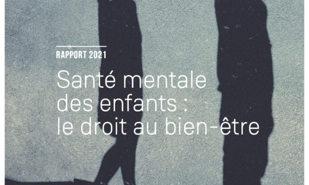 Rapport Annuel  Défenseur des Droits  |  Santé mentale des enfants: le droit au bien être