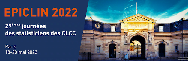 EPICLIN2022 – 29èmes journées des statisticiens des CLCC   |  18-20 mai 2022  |  Paris