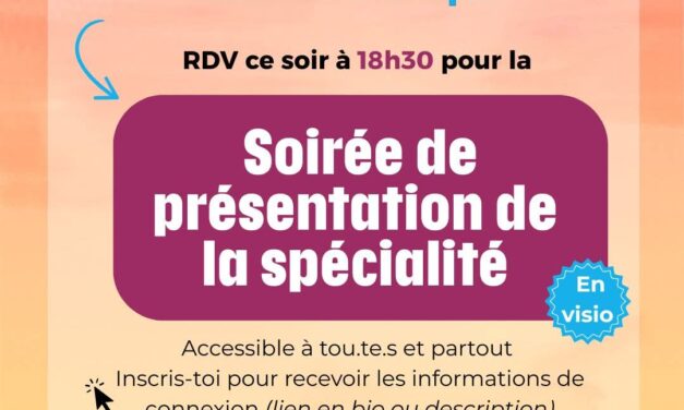 Soirée Infos Nationale en distanciel – 18 Août 2026